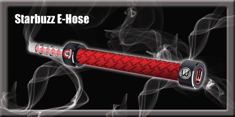 E-hose Starbuzz Red E-hose Starbuzz Red