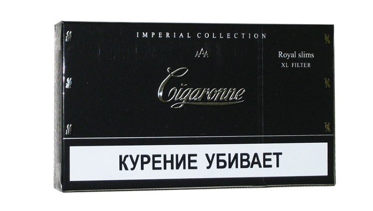 Cigaronne Royal Slims Black